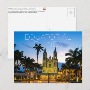 Malabo, Äquatorialguinea Reise-Postkarte Postkarte