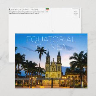 Malabo, Äquatorialguinea Reise-Postkarte Postkarte