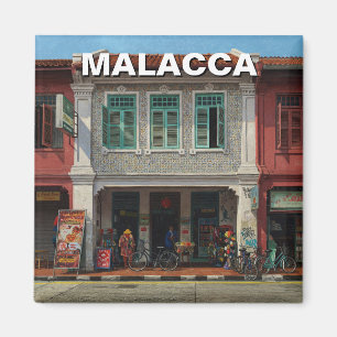 Malacca Heritage Shophouse Malaysia Magnet