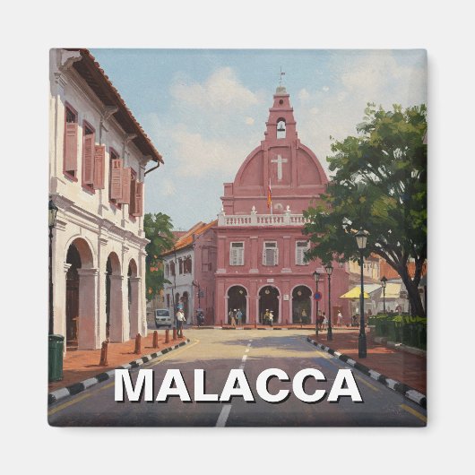 Malacca Malaysia Magnet (Vorne)