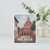 Malacca Malaysia Postkarte (Stehend Vorderseite)