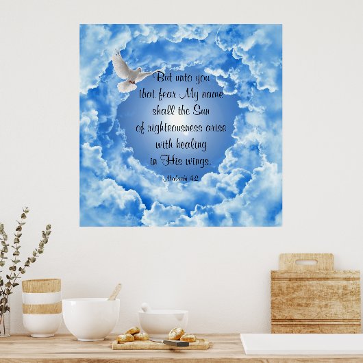 Malachi 4:2 poster (Küche)