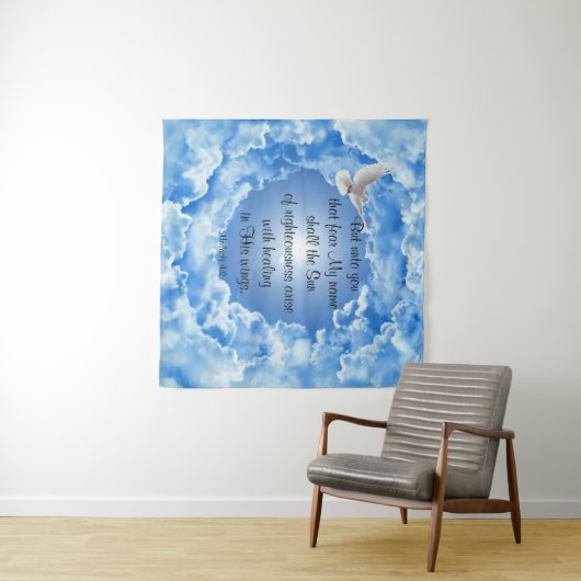 Malachi 4:2 wandteppich (Beispiel (Horizontal))