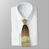 Malachi 4:3 Sunrise Scripting Krawatte (Gebunden)