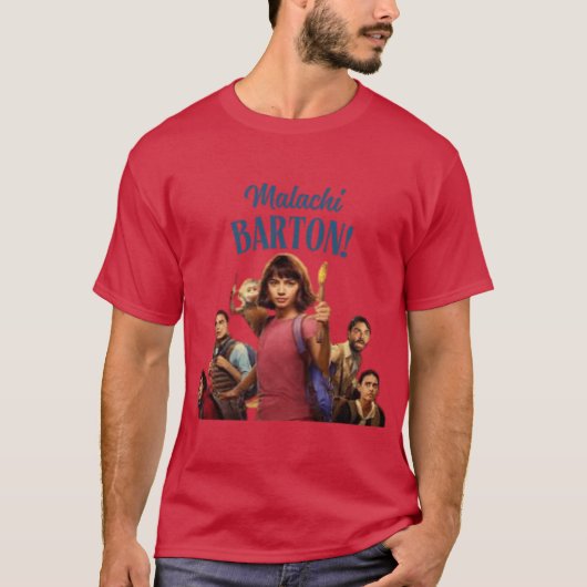 Malachi Barton Mädchen vintage T-Shirt (Vorderseite)