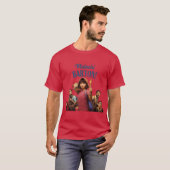 Malachi Barton Mädchen vintage T-Shirt (Vorne ganz)