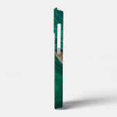 Malachit Cu6CO3(OH)2 Case-Mate iPhone Hülle (Rückseite / Links)