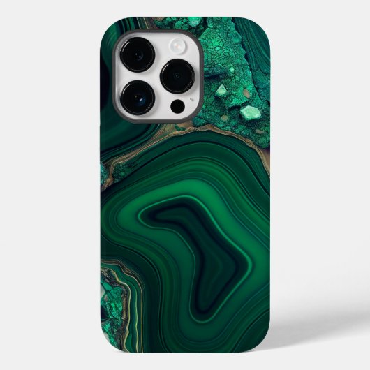 Malachit Cu6CO3(OH)2 Case-Mate iPhone Hülle (Rückseite)