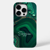 Malachit Cu6CO3(OH)2 Case-Mate iPhone Hülle (Rückseite)