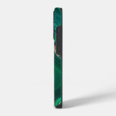 Malachit Cu6CO3(OH)2 iPhone Hülle (Linke Seite)