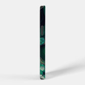 Malachit Cu6CO3(OH)2 iPhone Hülle (Rechte Seite)