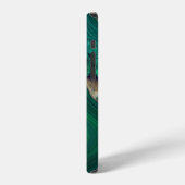 Malachit Cu6CO3(OH)2 iPhone Hülle (Linke Seite)