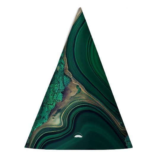 Malachit Cu6CO3(OH)2 Partyhütchen (Links)