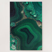 Malachit Cu6CO3(OH)2 Puzzle (Vertikal)