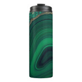 Malachit Cu6CO3(OH)2 Thermosbecher (Vorderseite)