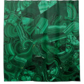 Malachit Duschvorhang (Vorderseite)