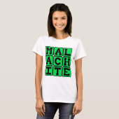 Malachit, grüne Farbe T-Shirt (Vorne ganz)
