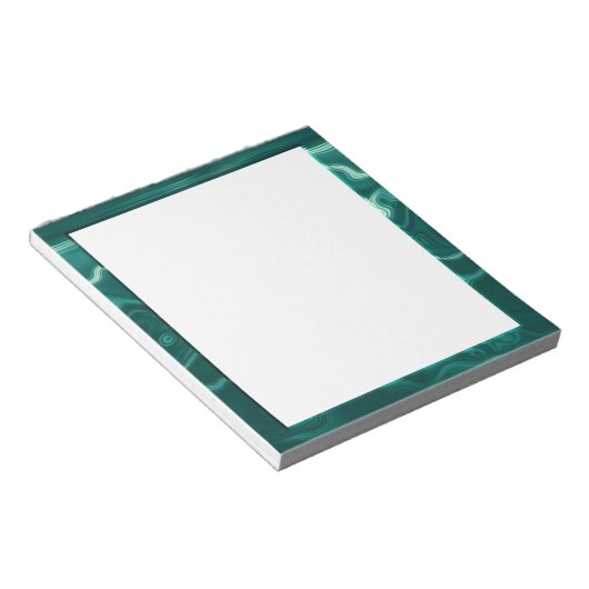 Malachit Notizblock (angewinkelt)