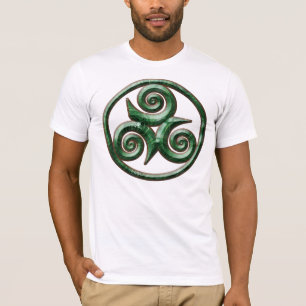 Malachit Triskel T-Shirt