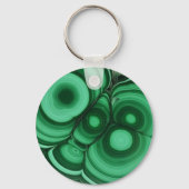 Malachite Bullseye Schlüsselanhänger (Vorderseite)