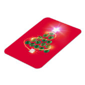Malachite Christmas Tree Magnet (Linke Seite)