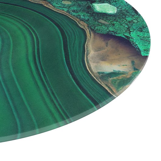 Malachite Cutting Board Schneidebrett (Ecke)