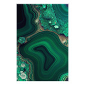 Malachite Foto Print (Vorne)