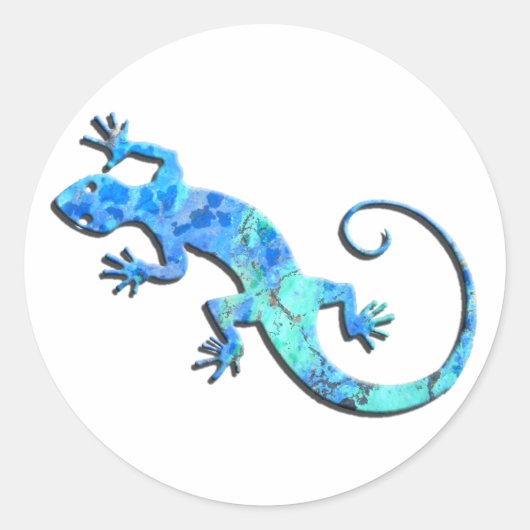 Malachite Gecko Stickers (Vorderseite)