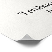 Malachite Gem Crystal Meaning Card Poster (Ecke)