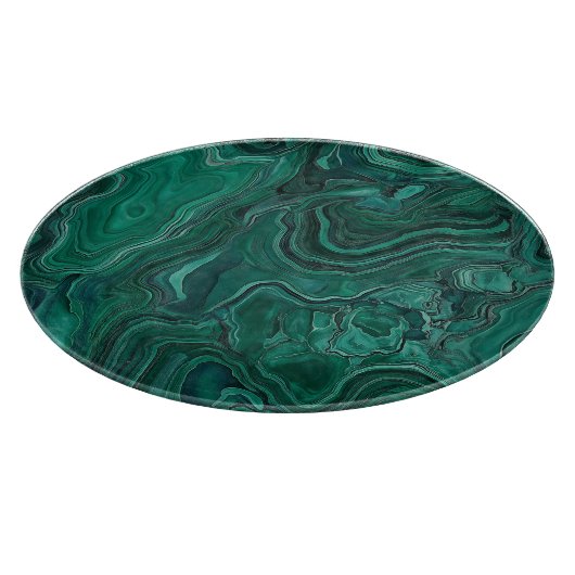 Malachite Green Stone Schneidebrett (Ecke)