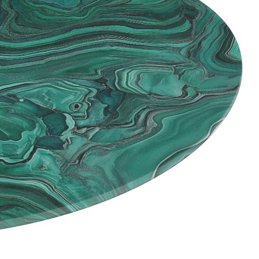 Malachite Green Stone Schneidebrett (Ecke)