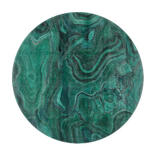 Malachite Green Stone Schneidebrett