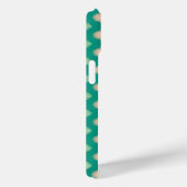 Malachite Green und Lachon Pink Phone Case (Rückseite / Rechts)