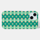 Malachite Green und Lachon Pink Phone Case (Rückseite (Horizontal))