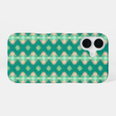 Malachite Green und Lachon Pink Phone Case iPhone 16 Hülle (Rückseite (Horizontal))