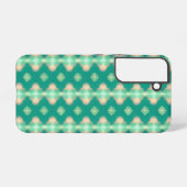 Malachite Green und Lachon Pink Phone Case Samsung Galaxy Hülle (Rückseite (Horizontal))