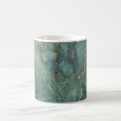 Malachite Grüne Marmor Details Textur Kaffeetasse (Mittel)