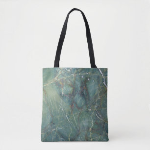 Malachite Grüne Marmor Details Textur Tasche