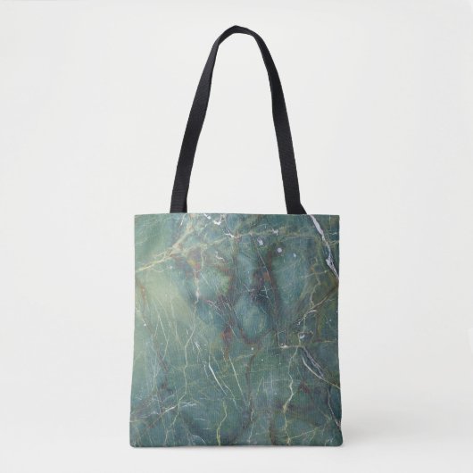 Malachite Grüne Marmor Details Textur Tasche (Vorderseite)