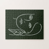 Malachite Portrait Puzzle (Horizontal)