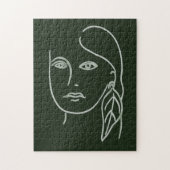 Malachite Portrait Puzzle (Vertikal)