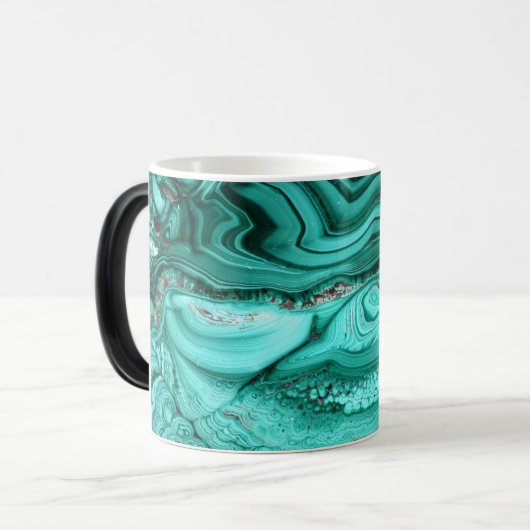 Malachite-Tasse Verwandlungstasse (Vorderseite Links)