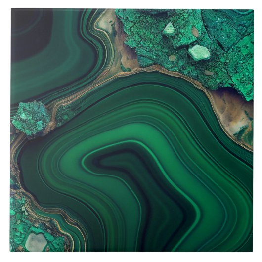 Malachite Tile Fliese (Vorderseite)