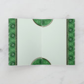 Malachite Triskel Karte (Innenseite)
