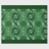 Malachite Triskel Paper Geschenkpapier (Flach)