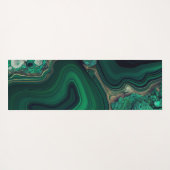 Malachite Yoga Mat Yogamatte (Rückseite (Horizontal))