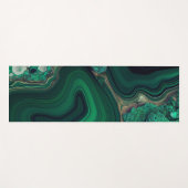 Malachite Yoga Mat Yogamatte (Vorderseite (Horizontal))