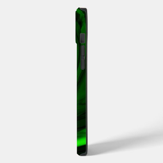 Malachitstein grün,personalisiert Case-Mate iPho iPhone Hülle (Rückseite / Links)