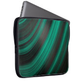 Malachitstruktur-Mineralstein-Felsmuster-Edelstein Laptopschutzhülle (Vorne Rechts)