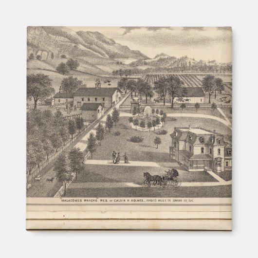 Malacomes Rancho Magnet (Vorne)